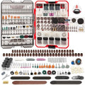 618PCS Rotary Tool Accessories Kit,Red
