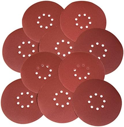 WEN 6369SP120 120-Grit Hook and Loop 9-Inch Drywall Sander Sandpaper, 10-Pack