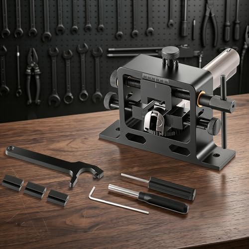 Heavy Duty Universal Alignment Pusher Tool Adjustable Base Includes a Disassembly Tool Kit