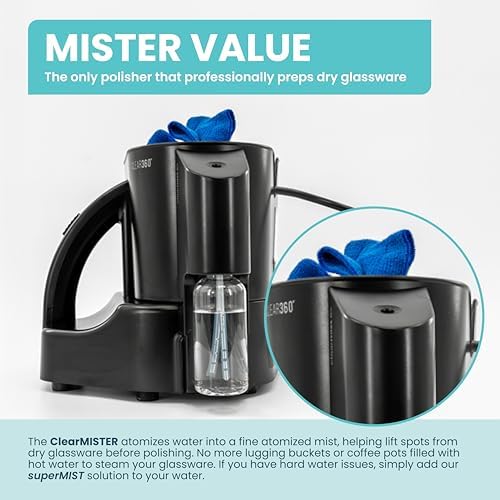 Clear360º Pro Glassware Polisher