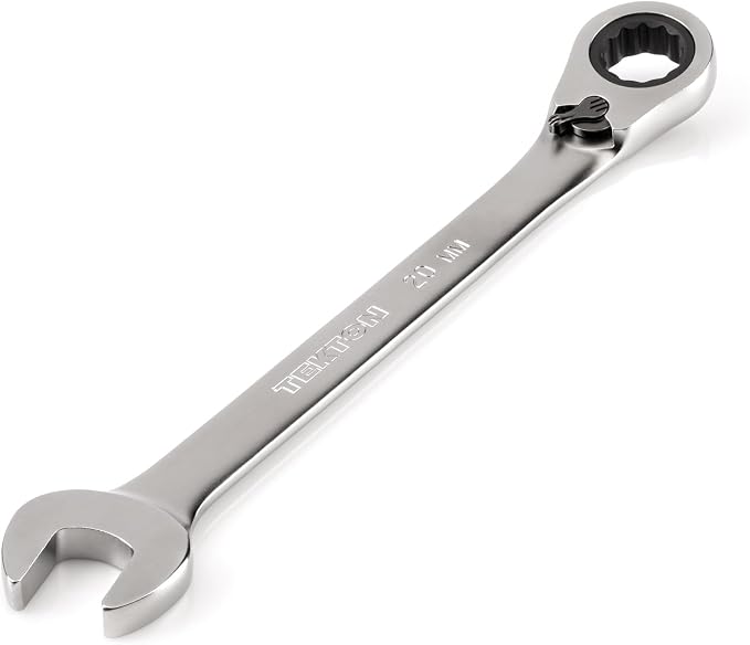 TEKTON 20 mm Reversible Ratcheting Combination Wrench | WRC23420 | 12-Point
