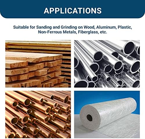 Benchmark Abrasives 6” x 48” Aluminum Oxide Sanding Belts for Grinding Deburring Polishing Rust Removal on Metal, Stainless Steel, and Carbon Steel, Use with Belt Disc Sander (2 Pack) - (240 Grit)