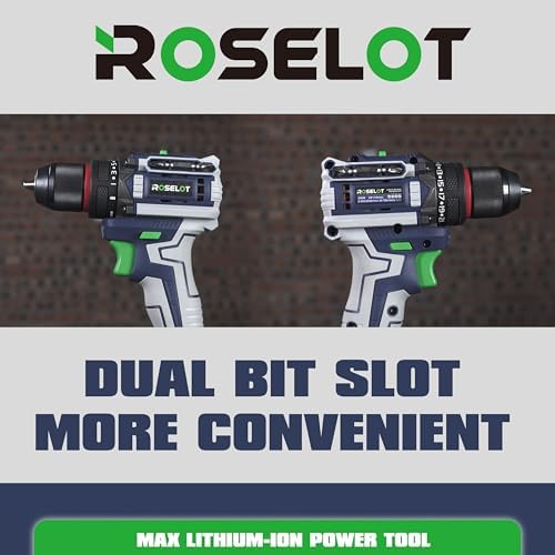 20V Brushless Cordless Drill Set, 531 In-lb Torque, 2x1.5Ah Batteries & Tool Box Included, Compact Power Drill Kit for Home Repair & DIY Projects