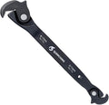 QUENCHING Self-Adjusting Crowfoot Wrench, 5–17mm (3/16”–11/16”), Slim Profile for Tight Spaces, Single Tool Alternative for Tight-Access Fasteners
