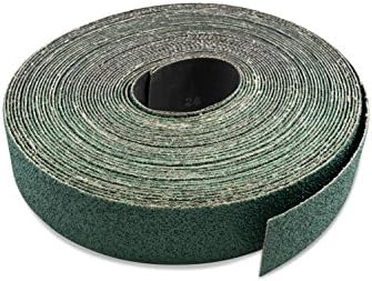 Red Label Abrasives 2 inch X 60 FT 60 Grit Zirconia Woodworking Drum Sander Roll, Cut Strips to Length