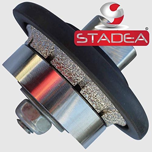3/16" Diamond Hand Profiler Profile Wheel Demi - Half Bullnose B5 Grinding Bit For Granite Stone Concrete Countertop Edges