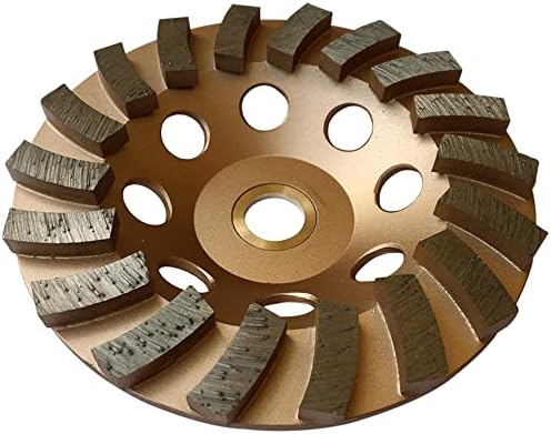5" Diamond Grinding Wheel for Concrete Masonry 18 Segments 7/8"-5/8"