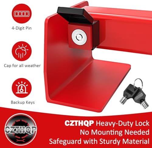 Shipping Container Lock, Cargo Door Lock with 2 Keys