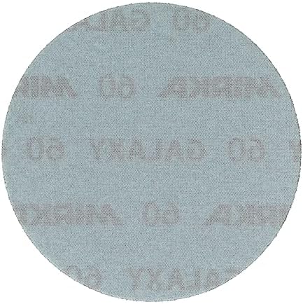 Mirka Galaxy Sandpaper 6 inch Grit 60 50 Discs Hook & Loop