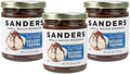 Sanders Classic Hot Fudge Topping 10oz Jar (3-Pack) - Premium Ice Cream Topping, Gluten-Free Chocolate Sauce - Perfect for Cakes, Ice Cream & More - New Wider Jar