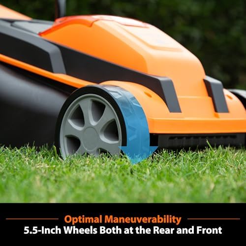 LawnMaster 24VMWBL Cordless 24V Max 13'' Lawn Mower & Leaf Blower Combo
