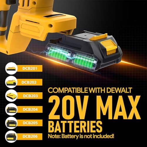 SDS Cordless Rotary Hammer Drill Fit for Dewalt 20V Battery(NO Battery)