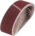 HARFINGTON 3 x 24 Inch Sanding Belts, 12 Pcs 40 Grits Aluminum Oxide Abrasive Belt Sander File Belt for Woodworking, Metal Polishing, Knife Sharpener