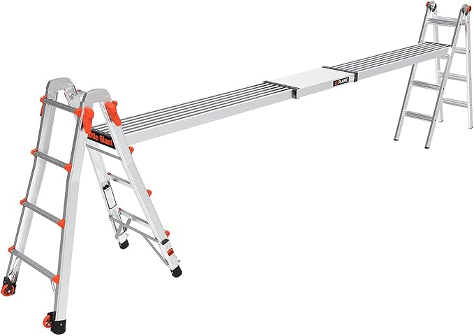Little Giant Ladder Systems 11813 8-13 ft Telescoping Plank, 8' -13', Gray