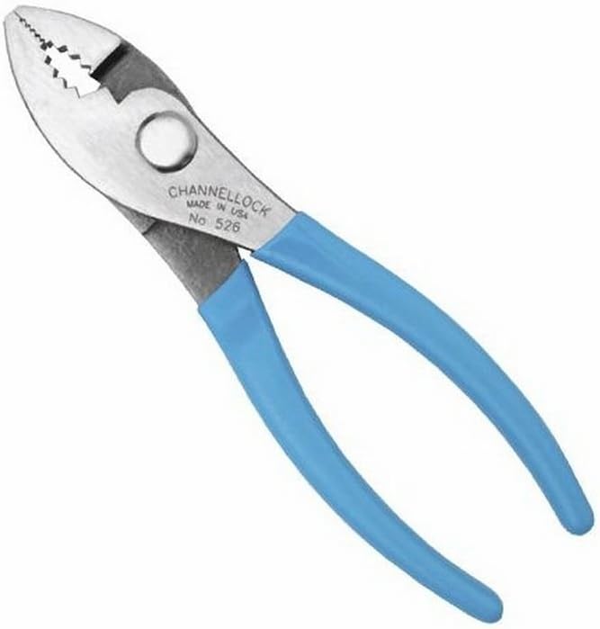 Channellock Slip Joint Pliers 526 - High Carbon Drop Forged Steel, Comfort Slip - 6 In