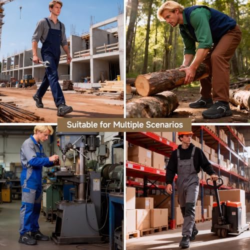 Steel Toe Shoes for Men Puncture Resistant Mens Safety Work Shoes