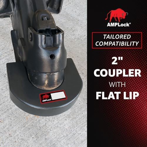 AMPLock 2'' Standard/Flat Lip Design Hitch Lock - U-TLS2