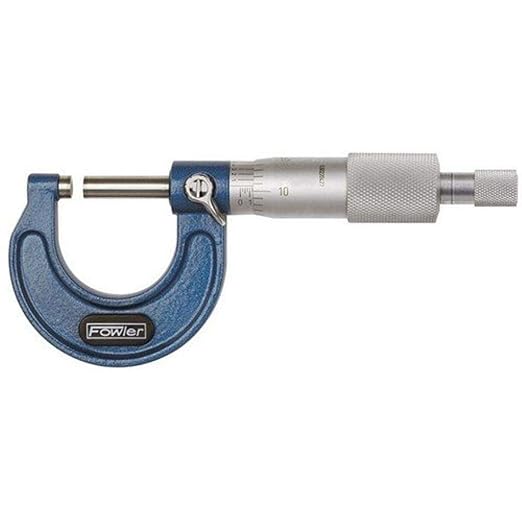 Fowler 52-240-101-1, Outside Inch Micrometer with 0-1" Measuring Range