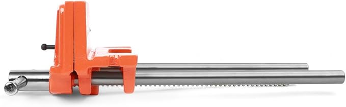 Pony Jorgensen 27091 Medium Duty Woodworker's Vise, Orange, Grey, 9-Inch By 7-Inch