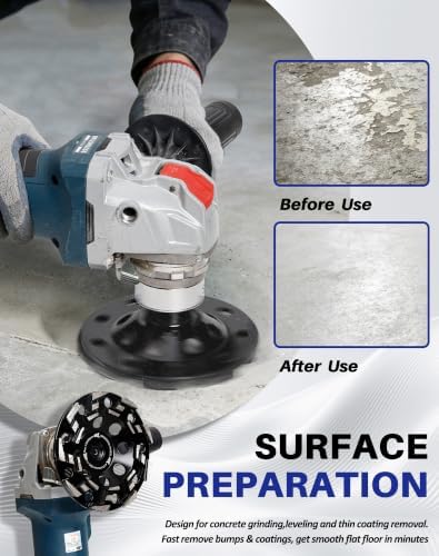 4.5" Concrete Cup Wheel for Surface Grinding & Leveling & Material Removal