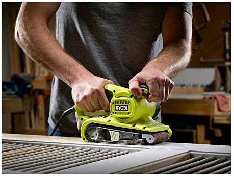 Ryobi ZRBE319 6 Amp 3 in. x 18 in. Belt Sander (Renewed)
