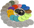 Diamond Polishing/Sanding Pads 4 Inch Wet/Dry 50-10000 Grit