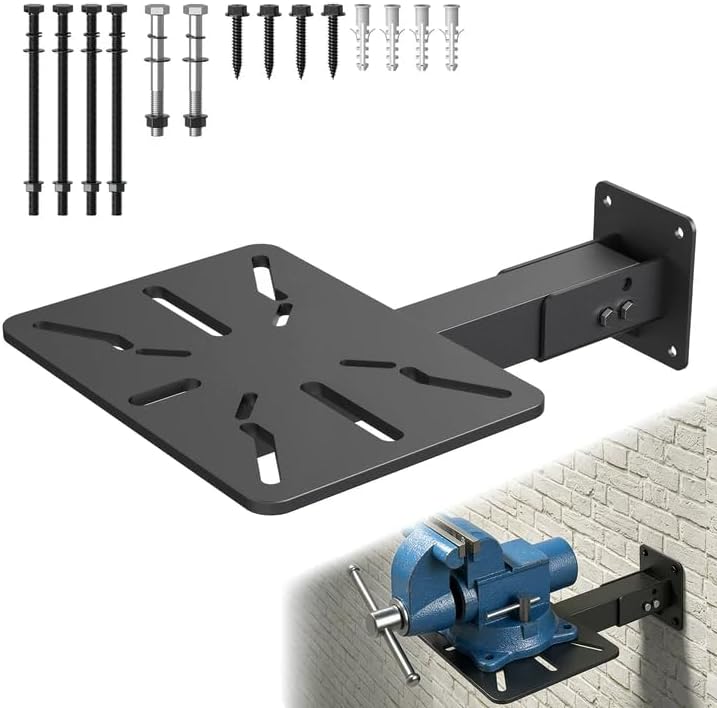 Mount Vise & Grinder, Carbon Steel Heavy Duty Mount for Bench Grinder Stand