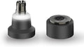 Microtouch Titanium Edge Ear & Nose Trimmer – Dual Rotary Blade Heads with Light (Replacement Head)
