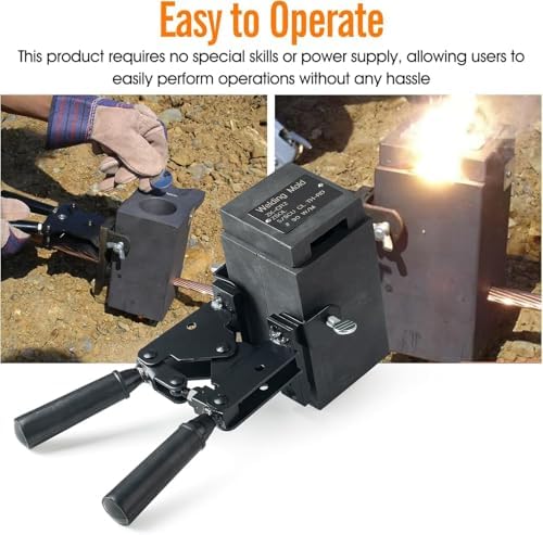 Graphite Exothermic Welding Mold for #2 Sol to 2/0 Solid Cables
