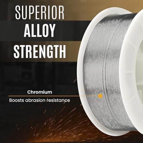Rankin Ranomatic 969G Hardfacing Wire, General Purpose Welding Wire, Extreme Abrasion Resistance, Alloy-Cored Wire, Welding Equipment, 0.045" x 25 lb Spool