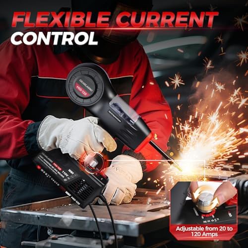 MIG Welder 110V Flux Core Gasless Portable Welding Machine IGBT