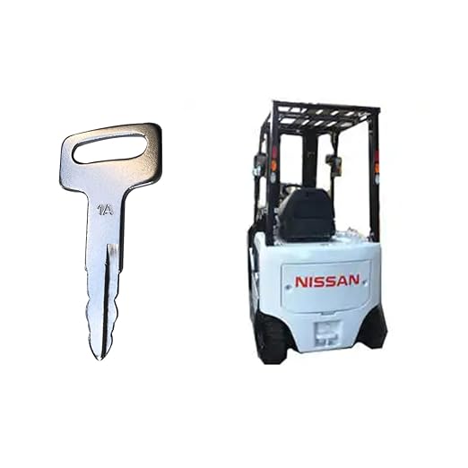 Forklift Ignition Keys (Newer) Part Number 1A for Nissan (1A)