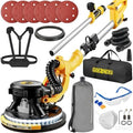 Drywall Sander, 950W 8.5A Electric Drywall Sander with Vacuum Dust Collector, 9 Variable Speed 800-2100RPM, 26FT Power Cord, Wall Sander for Popcorn Ceiling, Pole Sander for Drywall