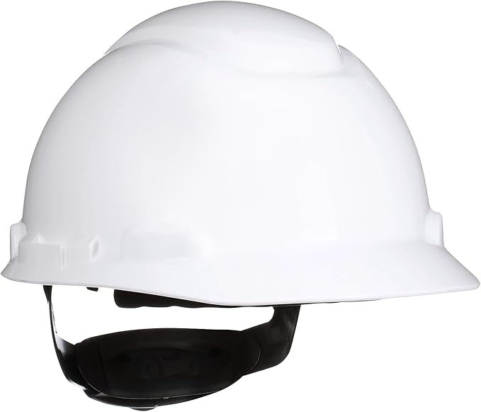3M Hard Hat SecureFit H-700 Series Cap Style Safety Helmet with Uvicator Sensor, 4-Point Pressure Diffusion Ratchet Suspension