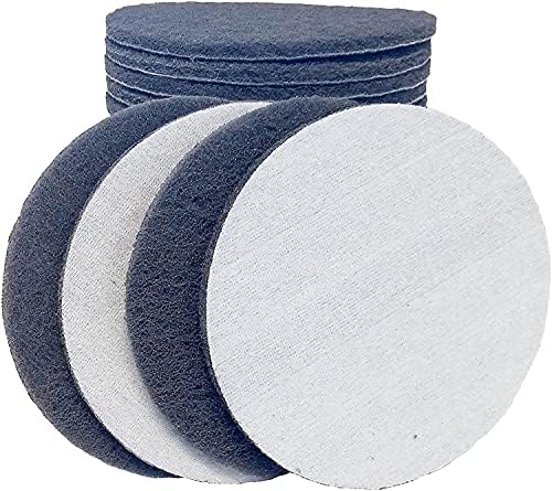 STARCKE 6 Inch Non Woven Surface Conditioning Discs Grey Ultra Fine 50 Pack