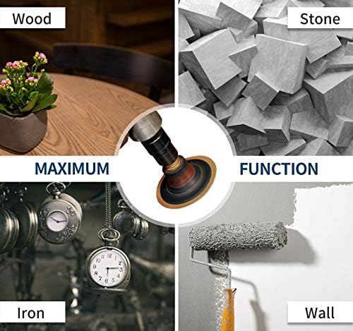 S SATC 2 Inch Sanding Discs 70PCS Die Grinder Sanding Disc with 1/4" Holder for Die Grinder Surface Conditioning Disc for Burr Finish Rust Paint Removal
