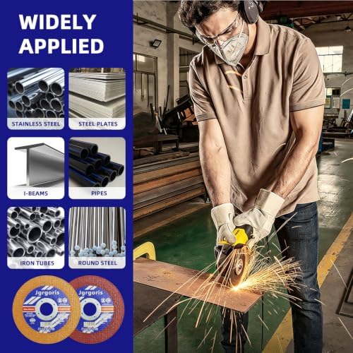 54 Pack Cut Off Wheels 4 1/2 inch, Angle Grinder Cutting Disc for Metal