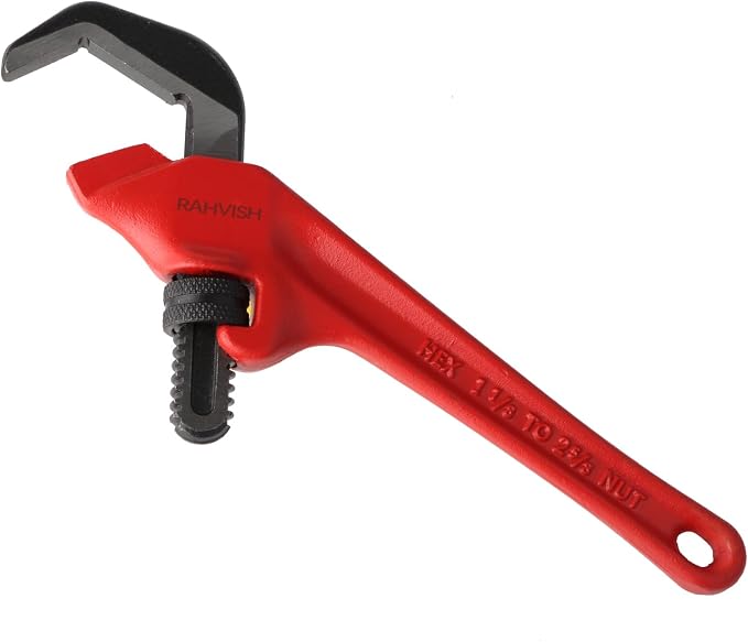 9-1/2-inch Hex Offset Wrench, Model E-110 Hex Pipe Wrench