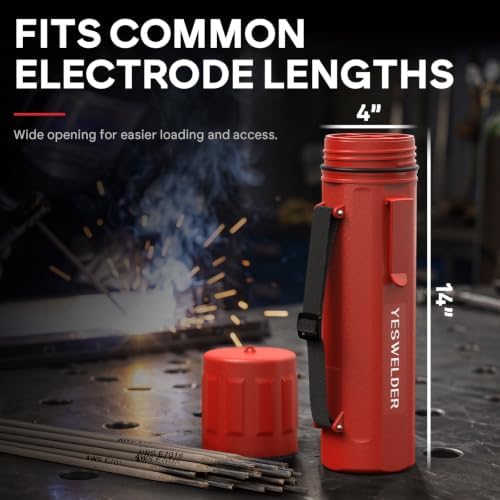YESWELDER E6013 E7018 Welding Rods with Tube Red