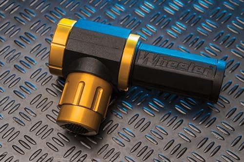 Wheeler Professional Laser Bore Sighter with Magnetic Connection, Multiple Caliber Usage and Storage Case for Scope Mounting, Gunsmithing and Maintenance