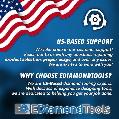7" Diamond Grinding Wheel for Concrete, 24 Segments, 5/8"-11 Short Arbor