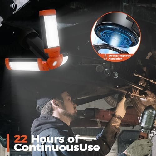Rechargeable 12000mAh Camping Light with Adjustable Stand