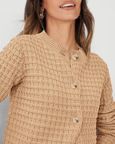 PRETTYGARDEN Women's Fall Lightweight Cardigan Sweaters