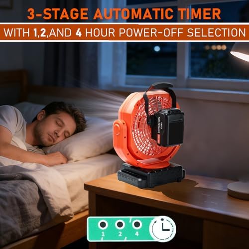 Oscillating Fan Compatible with BLACK+DECKER 20V Battery (Tool Only)