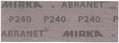 Mirka Abranet Abrasive Sheets 2.75x8 inch Grit 220 Hook and Loop