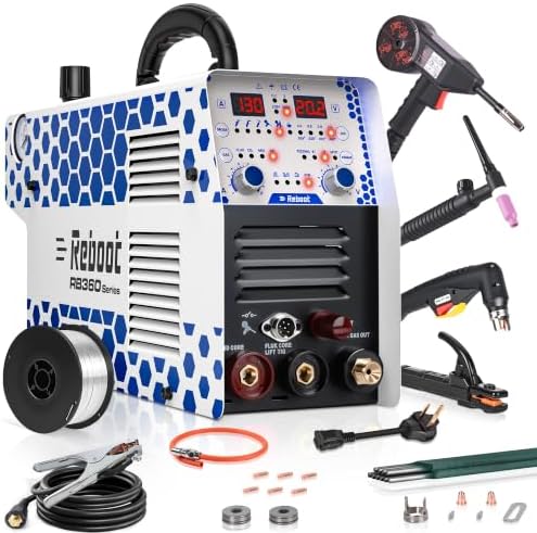 Reboot 7-in-1 MIG Welder Plasma Cutter Combo 130A Welding Machine