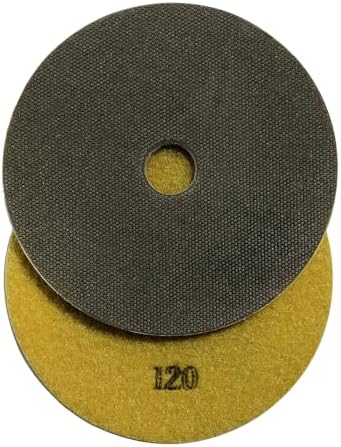 5" Electroplated Diamond Grinding Pad, 100/120 Diamond Grit