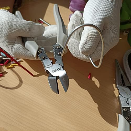 BOOSDEN Diagonal Cutter Pliers 8 inch Compound Side Cutting Plier