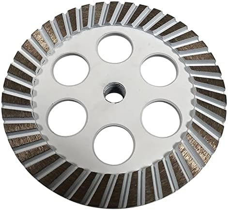 6" Grinding Wheels for Concrete, Granite, and Marble, #80/100 Grit