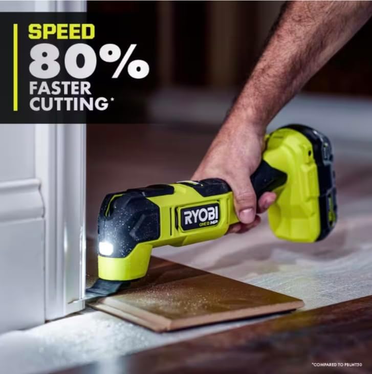 RYOBI ONE+ HP 18V Brushless Oscillating Multi-Tool (Tool Only) PBLMT51B